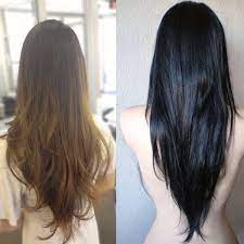 v cut hair hairstyles for women