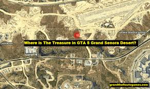 Vinewood hills is among the gta 5 treasure hunt locations with an obvious clue. Where Is The Treasure In Gta 5 Grand Senora Desert