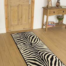 zebra print hallway carpet runners runrug