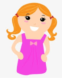 Baby Girl Girl Children Child Preschool School - Transparent Background Girl Cartoon Png, Png Download - kindpng