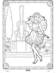The spruce / wenjia tang take a break and have some fun with this collection of free, printable co. Color Alive Barbie Coloring Page Crayola Com
