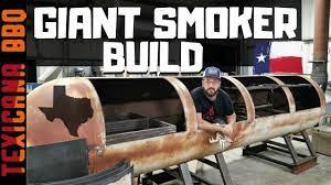 build a 1k offset smoker texas style