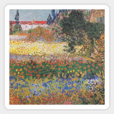 Van Gogh Flowers Magnet Teepublic