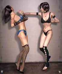 CLOTHER Hybrid - Catfight by zew3d