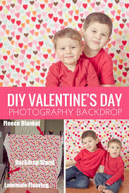 Then lightly wipe off all excess chalk with a cloth. Diy Valentine S Day Photography Backdrop