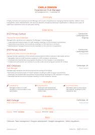5 club manager resume exles guide
