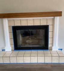 Diy Tile Fireplace Makeover Come Stay