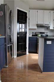 navy painted base cabinets chris
