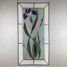 Iris Stained Glass League Of Nh Craftsmen