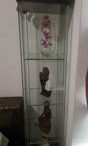 ikea glass shelf cabinet furniture