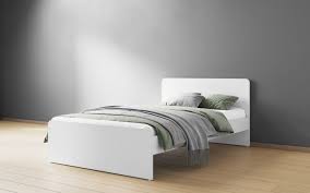 Wizard Small Double Bed White Wood