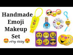 handmade emoji makeup set how to make