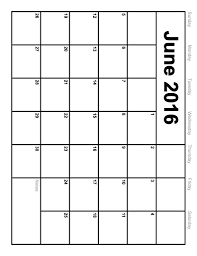 June Calendar Templates For Print Free Printable Calendars