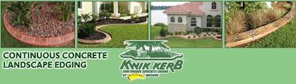 Your own custom curbs are as good as the pros, for a lot less money. Kwik Kerb Continuous Concrete Edgingand Landscape Curbing