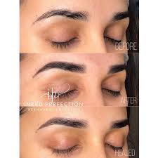 building the perfect brow microblading