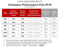Champion Performance Polo Shirt White 3xl 4xl 5xl 719d