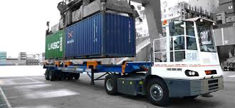 How to lift a shipping container. Tractors Mafi Transport Systeme Gmbh