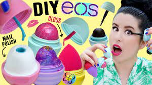 diy eos beauty eos nail polish eos