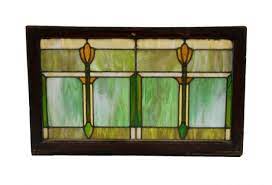 Stained Glass Chicago Bungalow Window