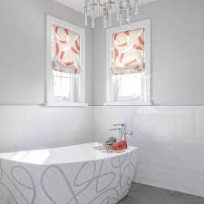 Half Painted Bathroom Walls Design Ideas