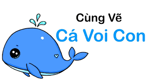 Hướng dẫn vẽ một chú cá voi con đáng yêu - YouTube