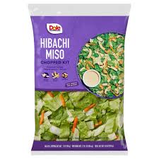 dole chopped salad kit hibachi miso