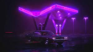 neon car live wallpaper wallpaperwaifu