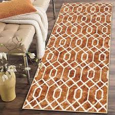 lahome geometric washable runner rug