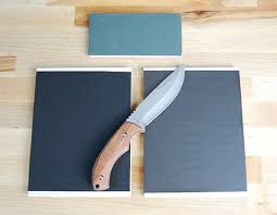 homemade knife sharpener kit