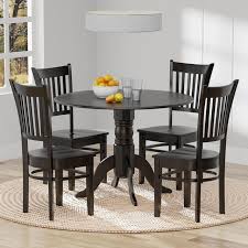 42 Round Double Drop Leaf Dining Table