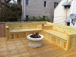 Deck Bench Garden Seating