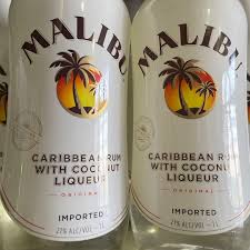 1l malibu rum coconut liqueur 21 abv