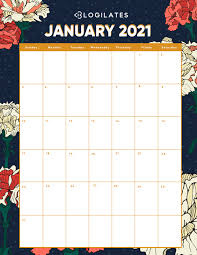 If you're anything like me and have a true love for vintage botanical prints, then you're definitely going to want to download this printable 2021 calendar. Your Free 2021 Printable Calendars Are Here Blogilates