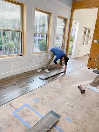 install waterproof vinyl plank flooring