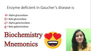 biochemistry mnemonics gaucher s