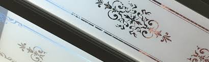 Sutton Coldfield Etched Glass For Doors