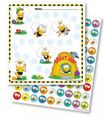 Reward Chart With Stickers Great Job Bees Select Potty