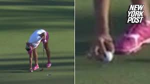 Golf world in a tizzy after TV viewer costs LPGA star a title.