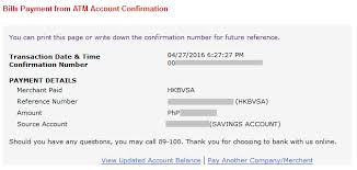 Hsbc credit card bill payment by neft. How To Pay Hsbc Credit Card Through Bpi Express Online Send Money To Philippines