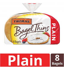 thomas plain bagel thins only 110