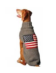 Chilly Dog Sweaters Chilly Dog American Flag Sweater