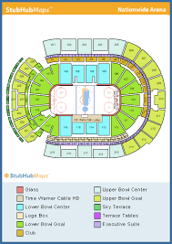 Nationwide Arena Seating Rows Related Keywords Suggestions