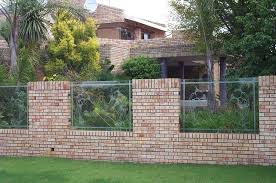 face brick boundary walls