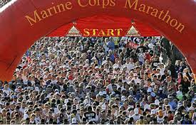 how the marine corps marathon works