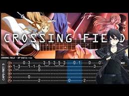 I have both an electric and acoustic guitar and would like to learn song songs that are involved in anime. Sword Art Online Op Crossing Field Cover Fingerstyle Cover Tab Chord Tutorial Lesson Youtube In 2020 Sword Art Online Sword Art Online Art