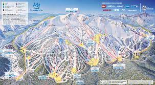 winter trail map mammoth mountain ski