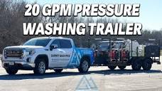 20 GPM Pressure Washing Trailer | Summit Wash Pros LLC | Kansas ...