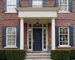 Front Door Colors For A Red Brick House