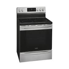 Frigidaire Gallery 5.4 Cu. Ft. Freestanding Electric Convection Range with  Self-Cleaning Stainless steel GCRE3038AF - Best Buy