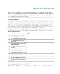 Employee Assessment Form Template Crevis Co